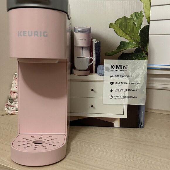 Keurig K-Mini Single Serve K-Cup Pod Coffee Maker, Dusty Rose - Picture 14 of 16
